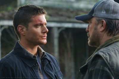 Dean Winchester and Bobby Singer